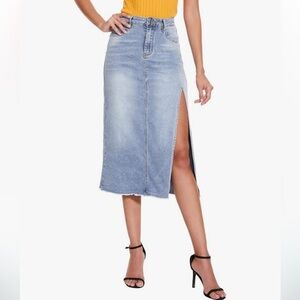 NWT denim skirt
